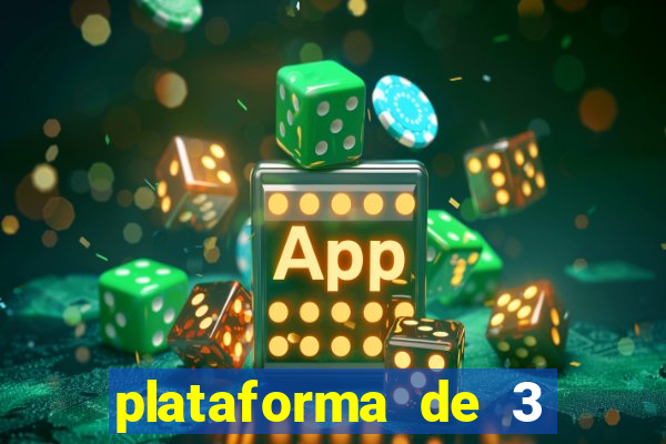 plataforma de 3 reais link